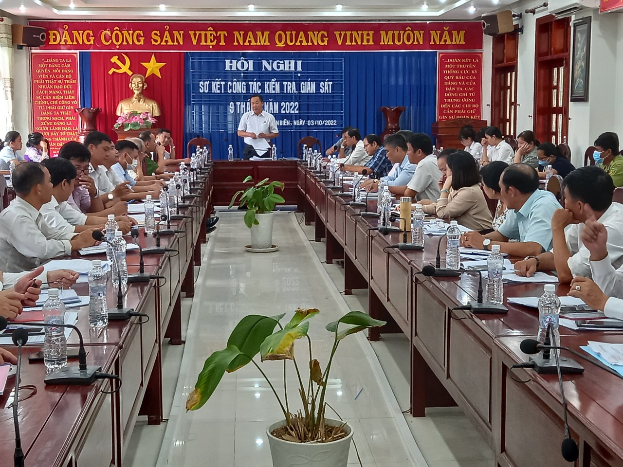 Tân Biên sơ kết công tác kiểm tra giám sát 9 tháng năm 2022