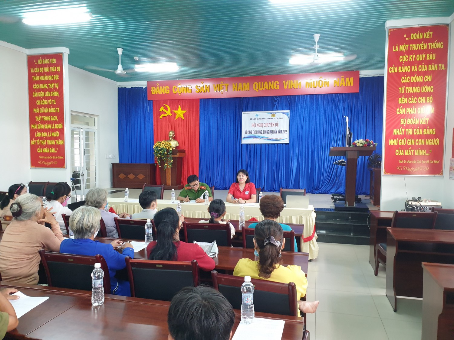 Phụ nữ Trà Vong Tuyên truyền phòng chống mại dâm năm 2022