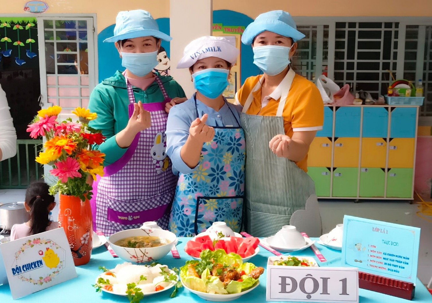 Tân Biên hội thi “tìm hiểu dinh dưỡng cho trẻ mầm non”