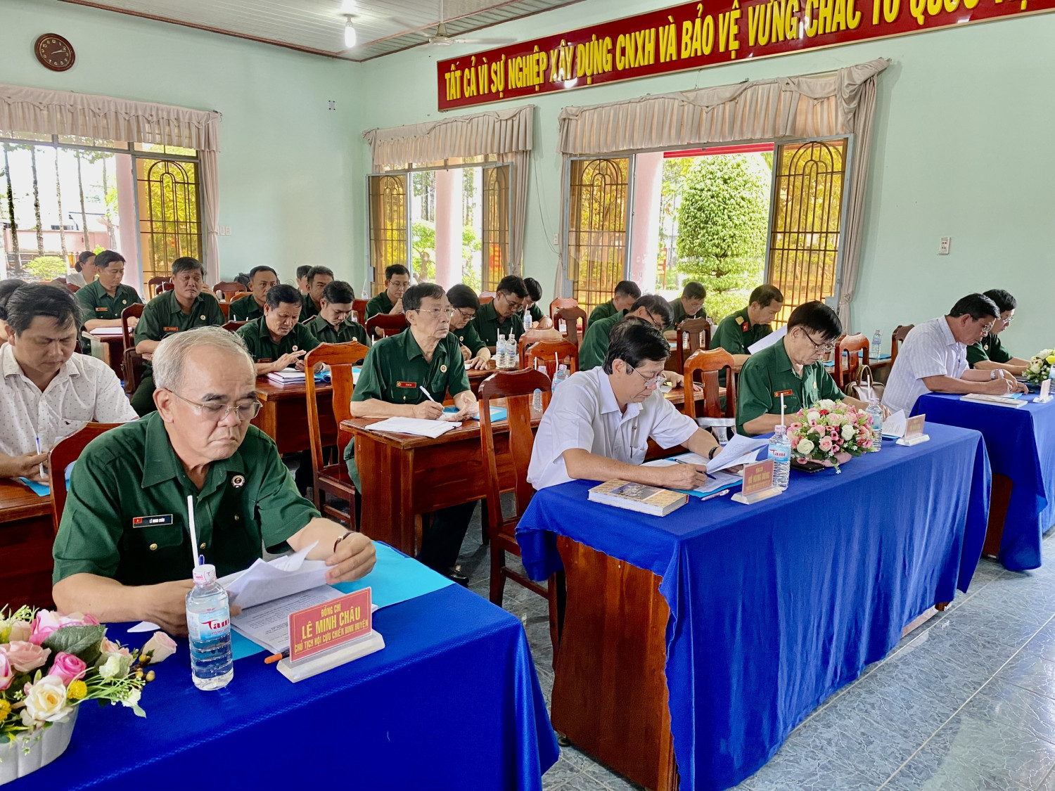 Hội CCB huyện Tân Biên sơ kết 3 năm thực hiện các mô hình và phong trào CCB 6 tháng đầu năm 2023.