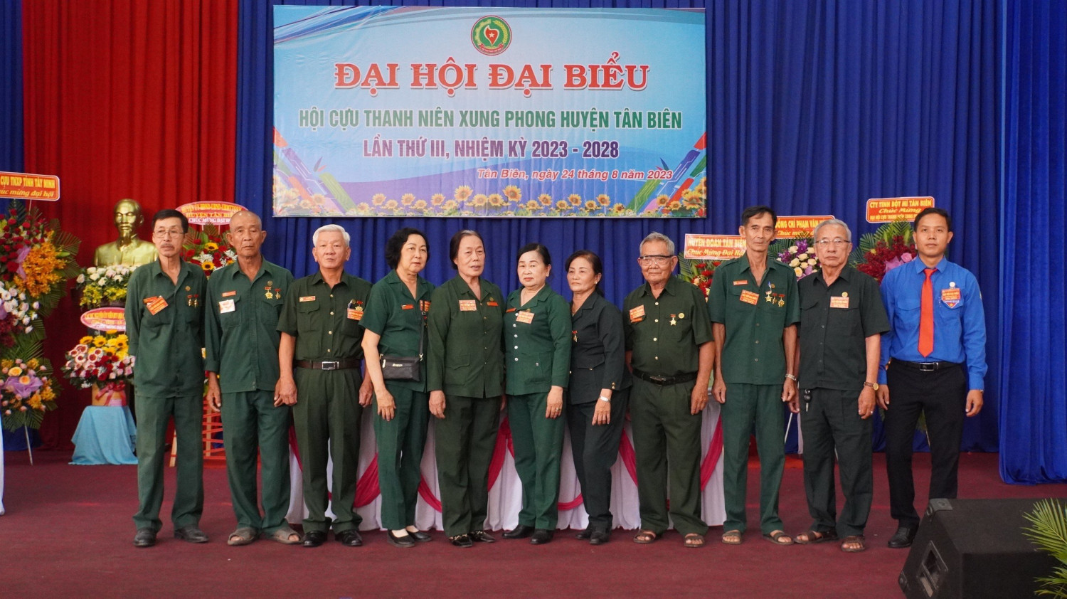 Đại hội đại biểu Hội cựu Thanh niên xung phong huyện Tân Biên, lần thứ III, nhiệm kỳ 2018-2028.