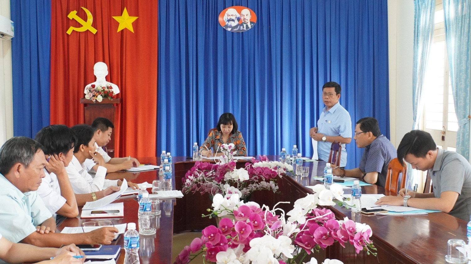Tổ đại biểu HĐND huyện Tân Biên đơn vị số 3 xã Thạnh Tây giám sát công tác huy động, quản lý, sử dụng các loại quỹ, khoản đóng góp của người dân trên địa bàn xã Thạnh Tây