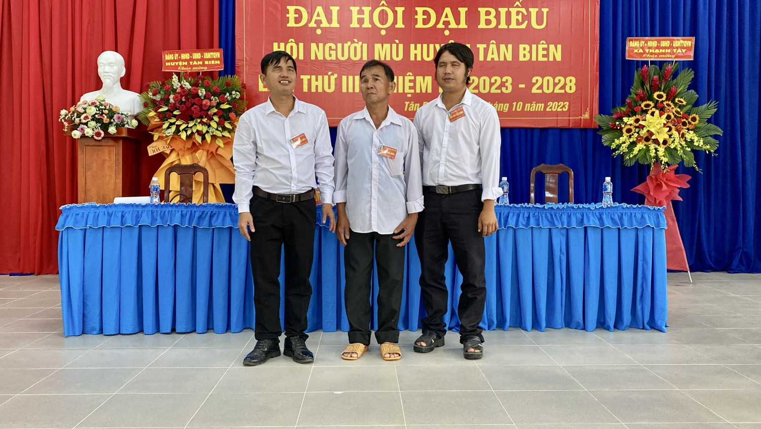 Đại hội đại biểu Hội người mù huyện Tân Biên lần thứ III, nhiệm kỳ 2023-2028