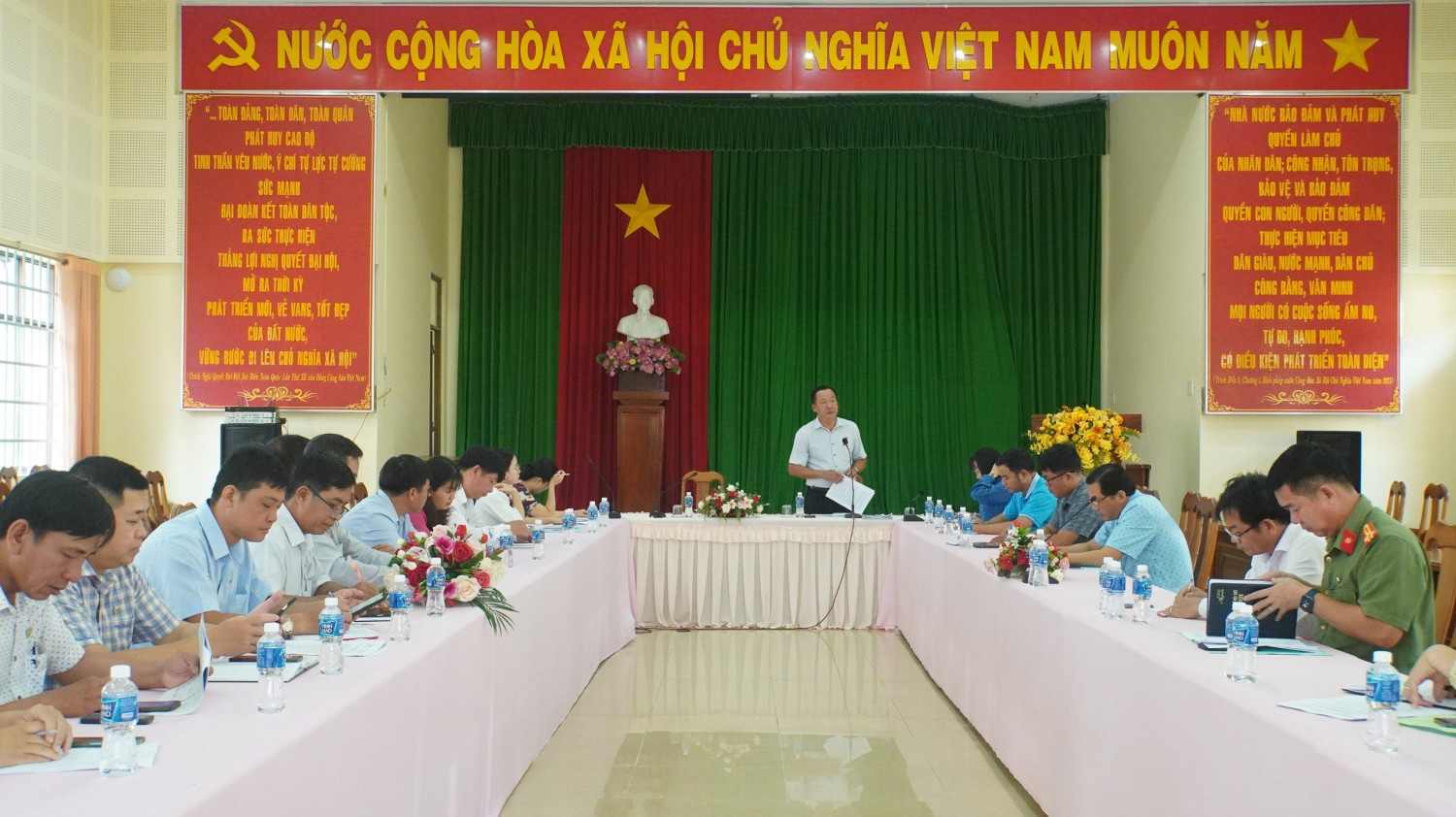 Tân Biên: giám sát UBND huyện về thực hiện chi trả chế độ đối với các lực lượng tham gia phòng chống dịch covid năm 2021, 2022 trên địa bàn huyện