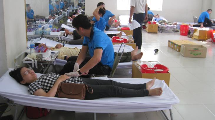 Tân Biên: Tiếp nhận hơn 250 đơn vị máu hiến đợt 2 năm 2018