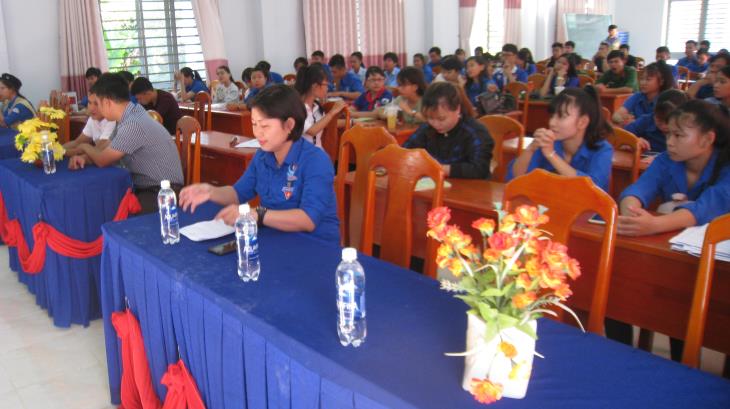 Tân Biên: Tập huấn kỹ năng nghiệp vụ cho cán bộ Đoàn, Hội năm 2018