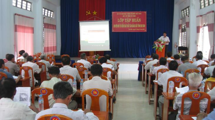 Tập huấn chuyên đề về kiểm soát mất cân bằng giới tính khi sinh tại huyện Tân Biên
