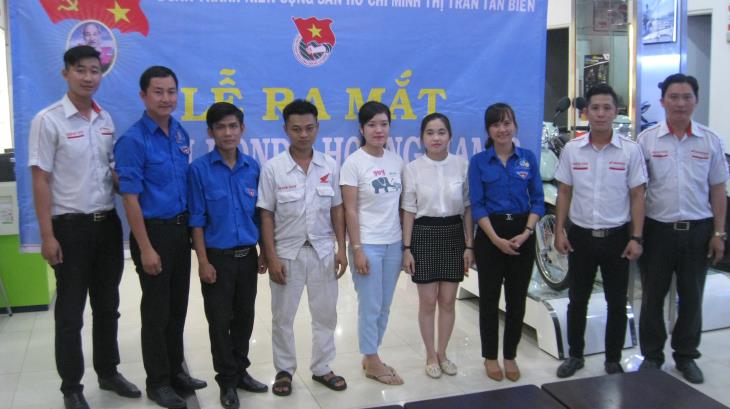  Tân Biên: Ra mắt chi đoàn trong doanh nghiệp ngoài nhà nước 