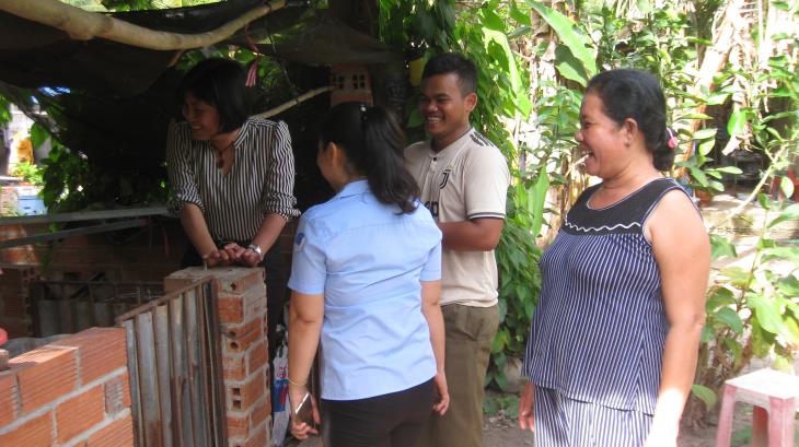 Hội LHTNVN huyện Tân Biên trao vốn khởi nghiệp cho thanh niên dân tộc Khmer xã Tân Phong
