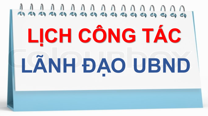 Lịch công tác tuần của Chủ tịch – Phó Chủ tịch UBND huyện Tân Biên (Từ ngày 31/12/2018 đến ngày 05/01/2019)