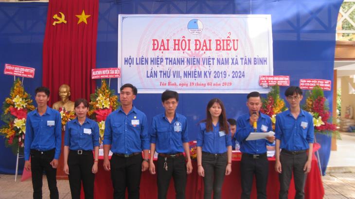  Đại hội đại biểu điểm Hội liên hiệp thanh niên Việt Nam xã Tân Bình lần thứ VII, nhiệm kỳ 2019 – 2024