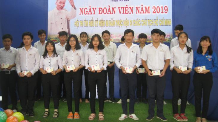 Huyện đoàn Tân Biên tổ chức Ngày hội đoàn viên năm 2019