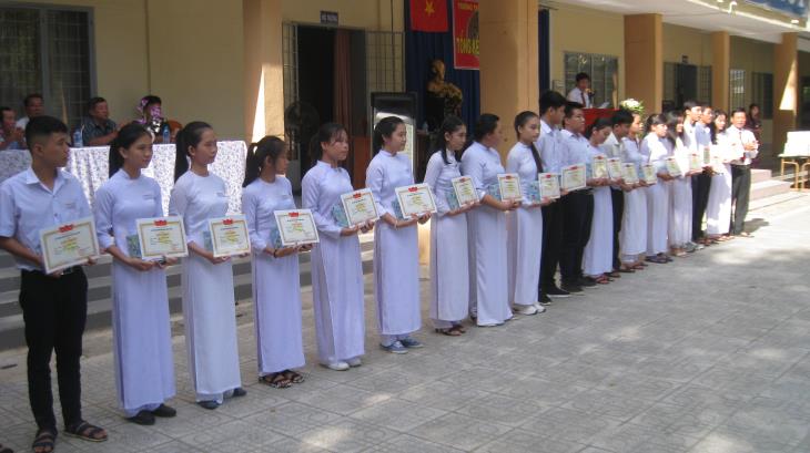 Các đơn vị trường học huyện Tân Biên tổng kết năm học 2018-2019