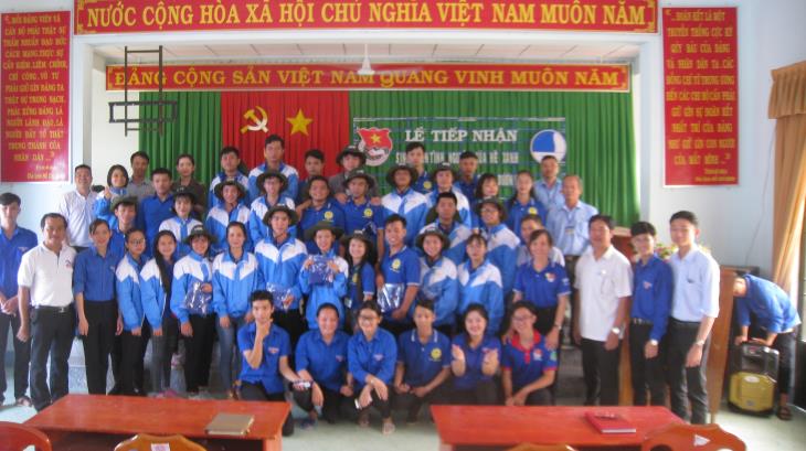 Tân Biên: Đón sinh viên tình nguyện Mùa hè xanh tại xã Tân Bình