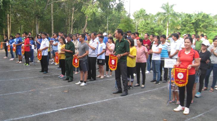 Cụm thi đua số 5 - Ban chỉ huy quân sự khối cơ quan tỉnh Tây Ninh tổ chức Hội thao lần thứ I năm 2019