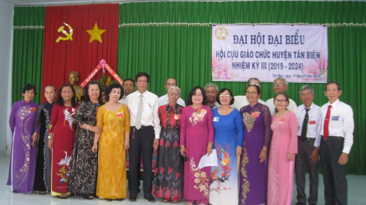 Đại hội Hội Cựu giáo chức huyện Tân Biên nhiệm kỳ 2019 – 2024