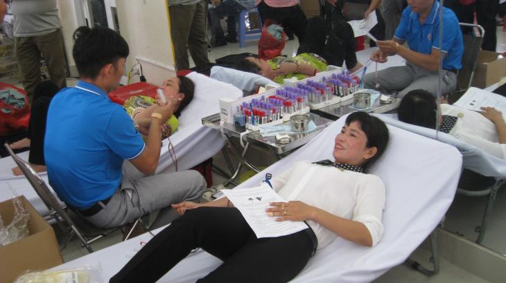  Tân Biên: Hoàn thành vượt chỉ tiêu hiến máu nhân đạo năm 2019