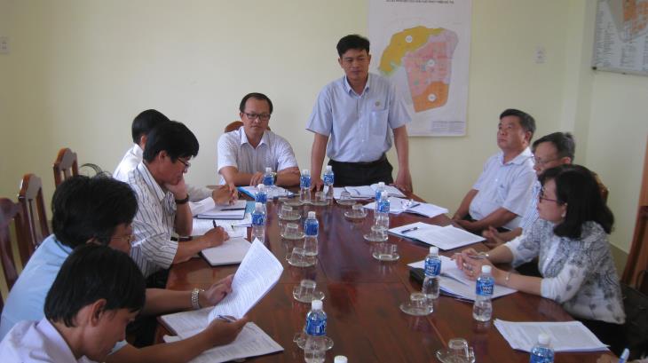 Ban đại diện Hội đồng quản trị Ngân hàng CSXH tỉnh Tây Ninh kiểm tra, giám sát hoạt động tín dụng Ngân hàng CSXH huyện Tân Biên
