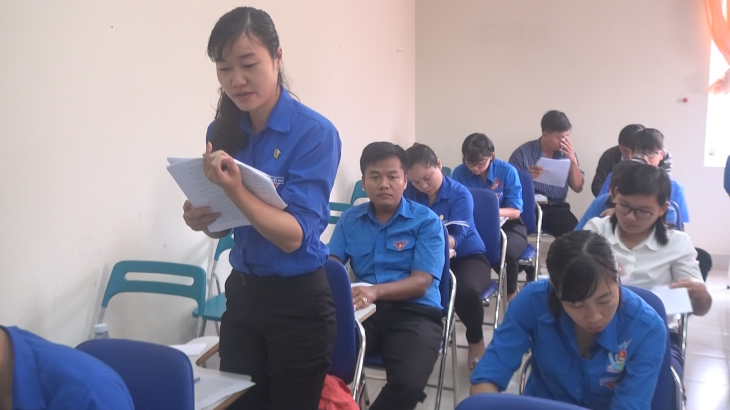  Huyện đoàn Tân Biên lấy ý kiến góp ý cho dự thảo Luật Thanh niên (sửa đổi)