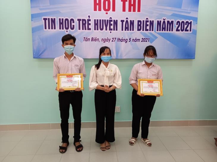 Tân Biên: Hội thi tin học trẻ năm 2021