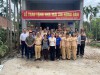 Đoàn thanh niên, phụ nữ cảnh sát giao thông trao tặng nhà mái ấm nông dân tại Tân Biên