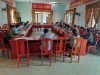 HĐNVQS xã Tân Bình tổ chức hội nghị  chốt quân số tuyển chọn, gọi     công dân nhập ngũ và thực hiện nghĩa vụ tham gia CAND năm 2024.