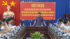 Tân Biên: Hội nghị giữa Thường trực Huyện ủy với các cơ quan tham mưu giúp việc Huyện ủy; Mặt trận Tổ quốc và các Tổ chức Chính trị- xã hội huyện; các cơ quan tư pháp; các chi đảng bộ cơ sở trực thuộc Huyện ủy năm 2023.