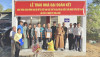Trao nhà Đại đoàn kết cho hộ có hoàn cảnh khó khăn khu phố 6 thị trấn Tân Biên