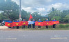 Đoàn Thanh niên xã Tân Bình thực hiện công trình thanh niên năm 2024 "Đường cờ Tổ quốc"