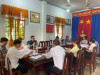 Ban Pháp chế HĐND xã Tân Bình - huyện Tân Biên: giám sát công tác niêm yết công khai thủ tục hành chính năm 2024.