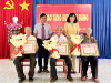 Tân Biên: Trao huy hiệu 65 và 60, 55 năm tuổi đảng cho 3 đảng viên thuộc Đảng bộ xã Thạnh Tây