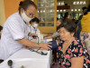 Hội chữ thập đỏ tỉnh khám bệnh cấp thuốc và tặng quà cho người dân có hoàn cảnh khó khăn xã Mỏ Công, huyện Tân Biên