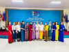 Lãnh đạo huyện Tân Biên: Chúc tết tại huyện Ponhea Kraek, tỉnh Tbong Khmum, Vương quốc Campuchia.