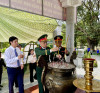 CỤC CHÍNH TRỊ QUÂN KHU 7 VIẾNG NGHĨA TRANG LIỆT SĨ ĐỒI 82