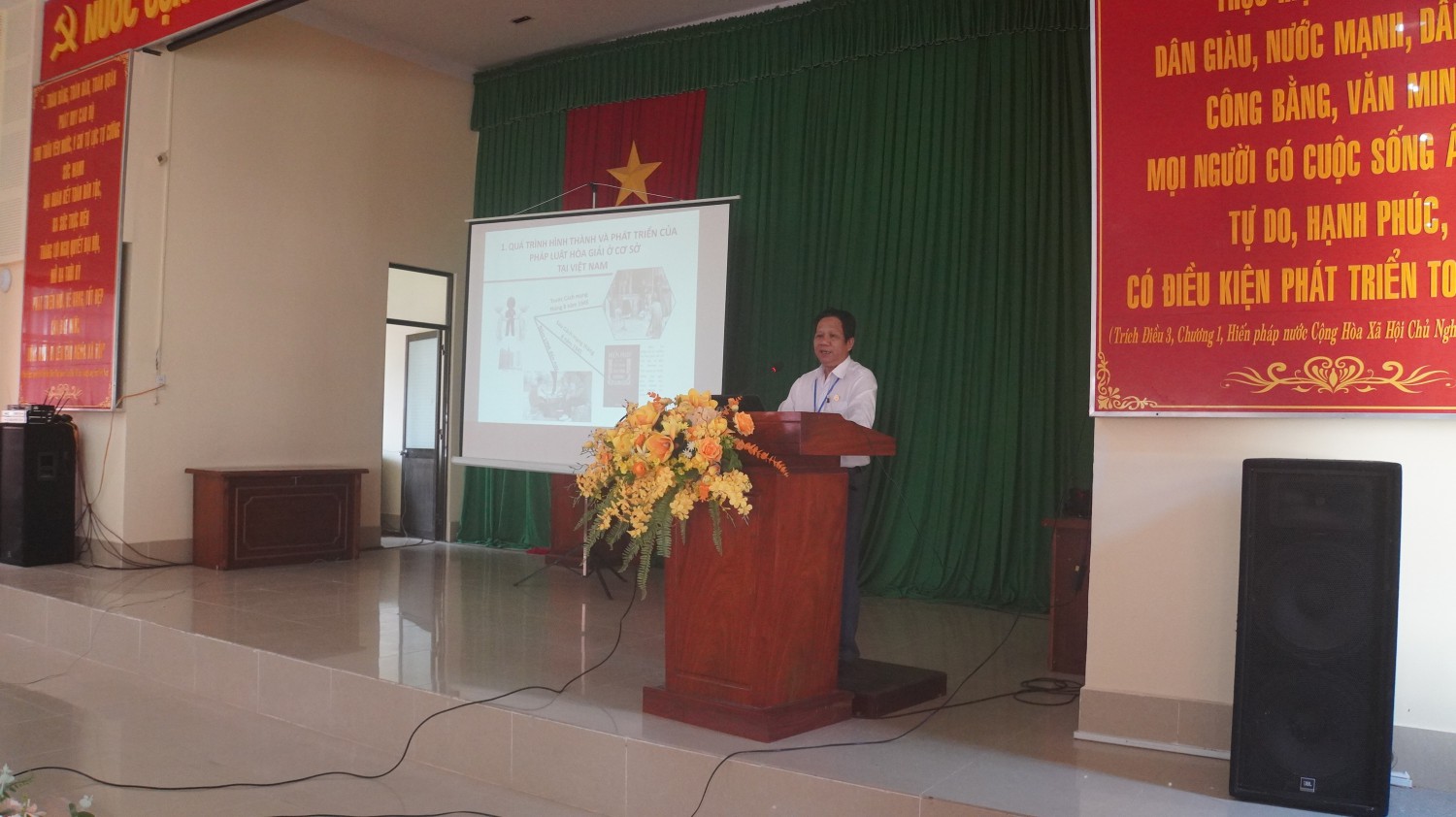 Tân Biên: Hội nghị tập huấn bồi dưỡng nghiệp vụ hòa giải