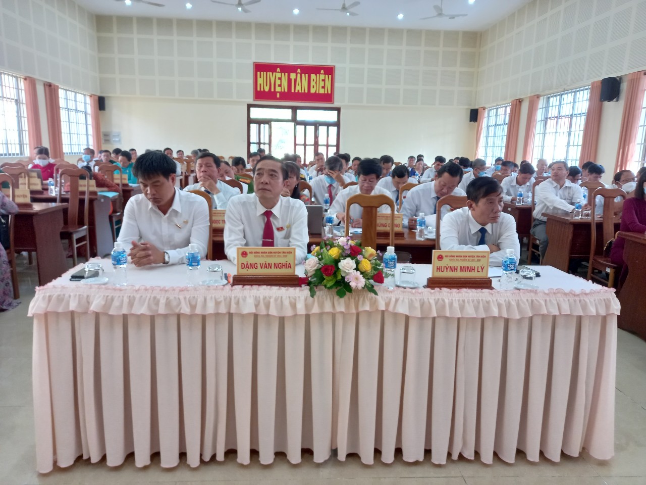Tân Biên khai mạc kỳ họp thứ ba HĐND huyện  khóa XII  nhiệm kỳ 2021-2026