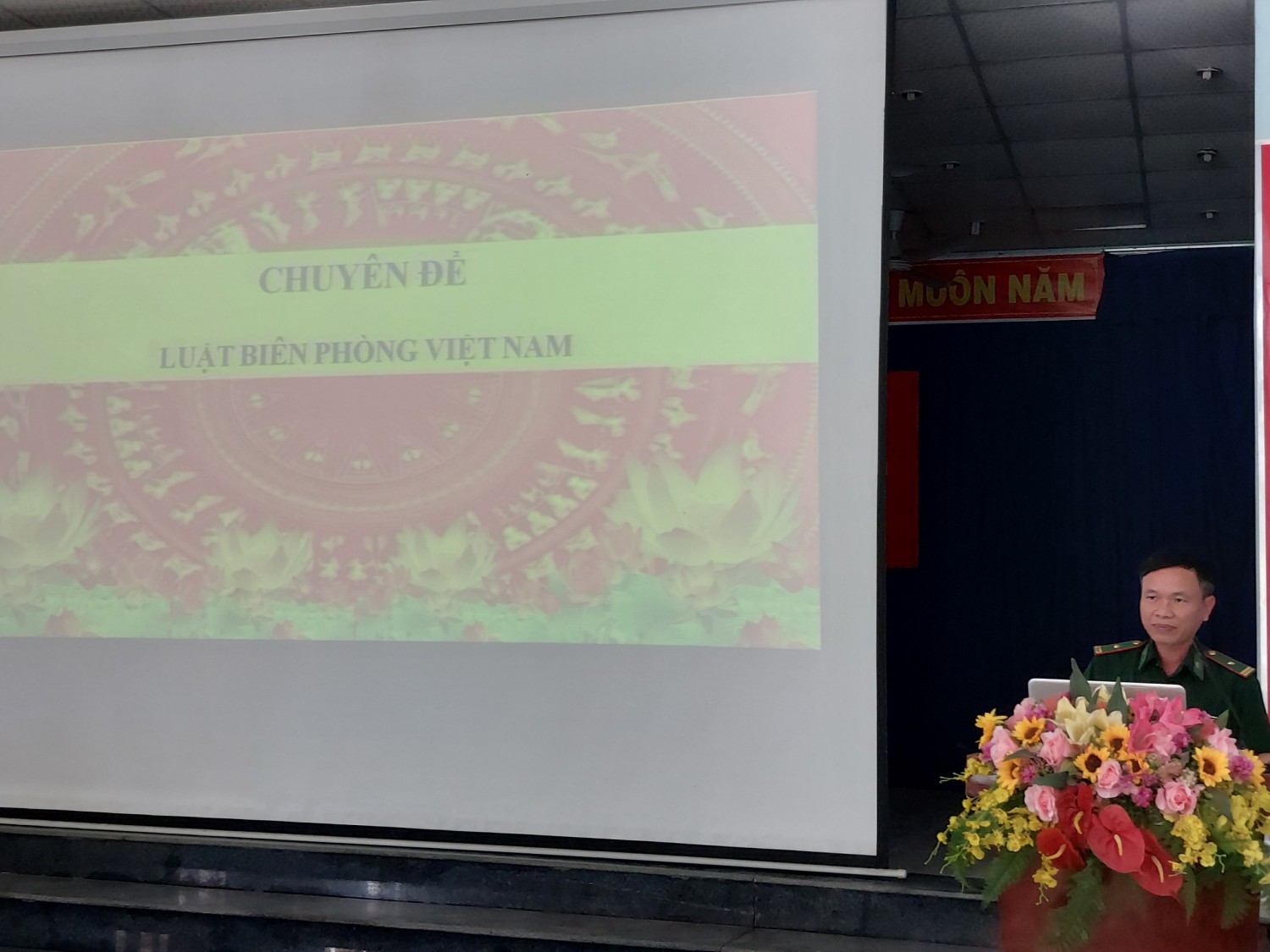 Đồn Biên phòng CKQT Xa Mát hội nghị tuyên truyền, phổ biến  Luật Biên Phòng Việt Nam năm 2020 và các văn bản quy định  chi tiết giai đoạn 2021-2025 tại xã Tân Lập.