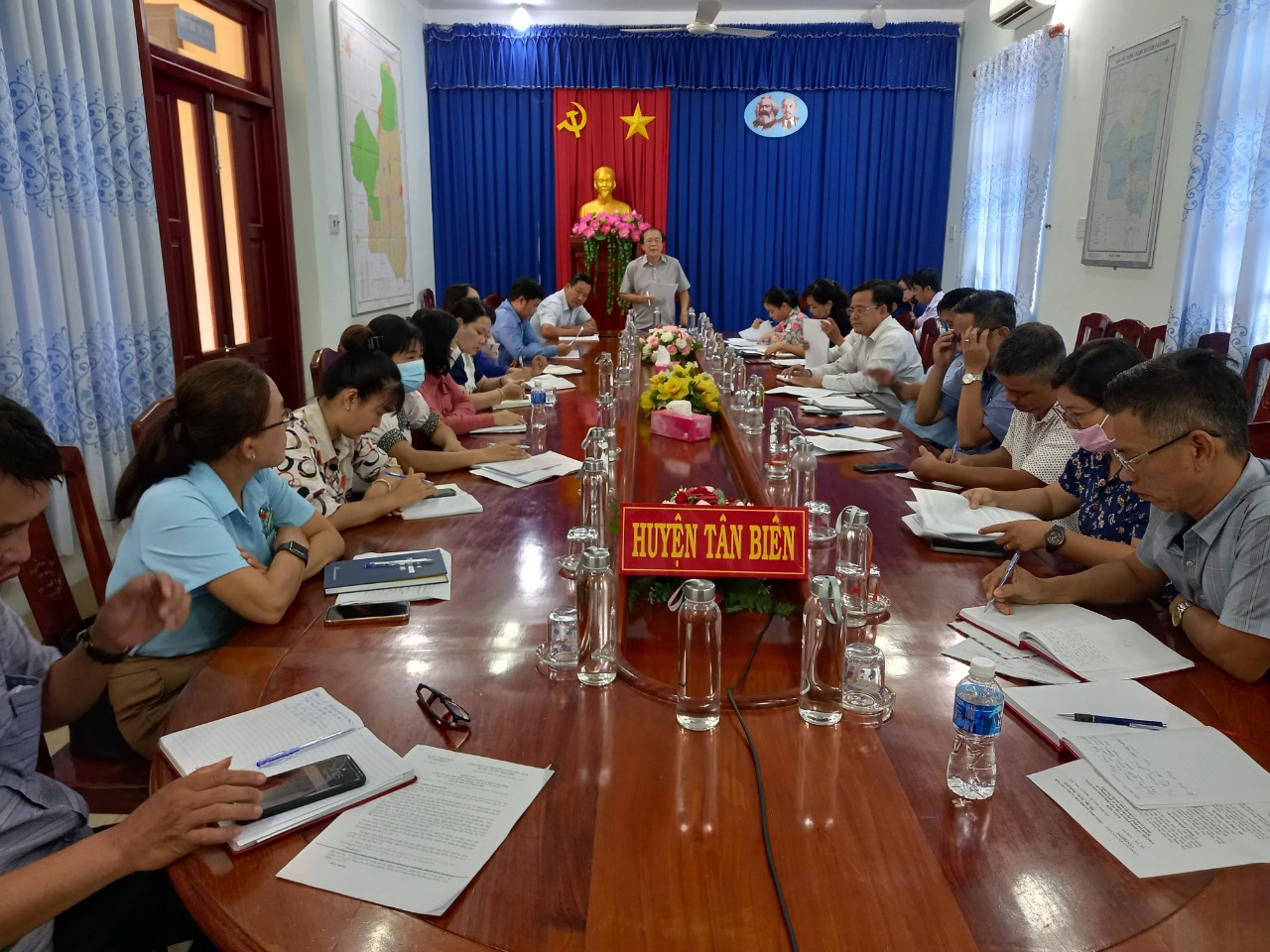 HĐND huyện Tân Biên giám sát kết quả thực hiện chính sách hỗ trợ người lao động và người sử dụng lao động gặp khó khăn do đại dịch Covid-19