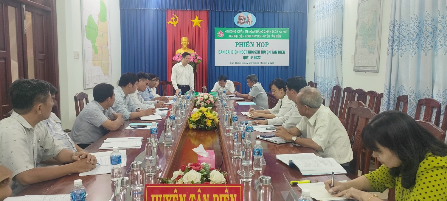9 tháng năm 2022 Ngân hàng chính sách xã hội huyện Tân Biên giải ngân đạt 95,1 tỷ đồng