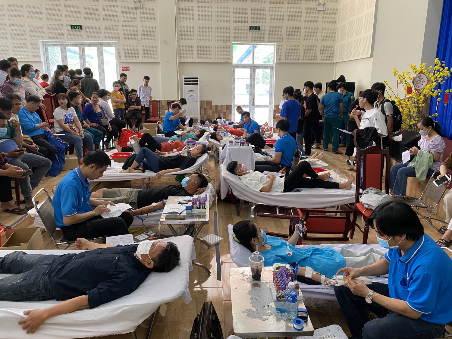 Huyện Tân Biên: vận động được 311 đơn vị máu Chương trình “lễ hội xuân hồng”