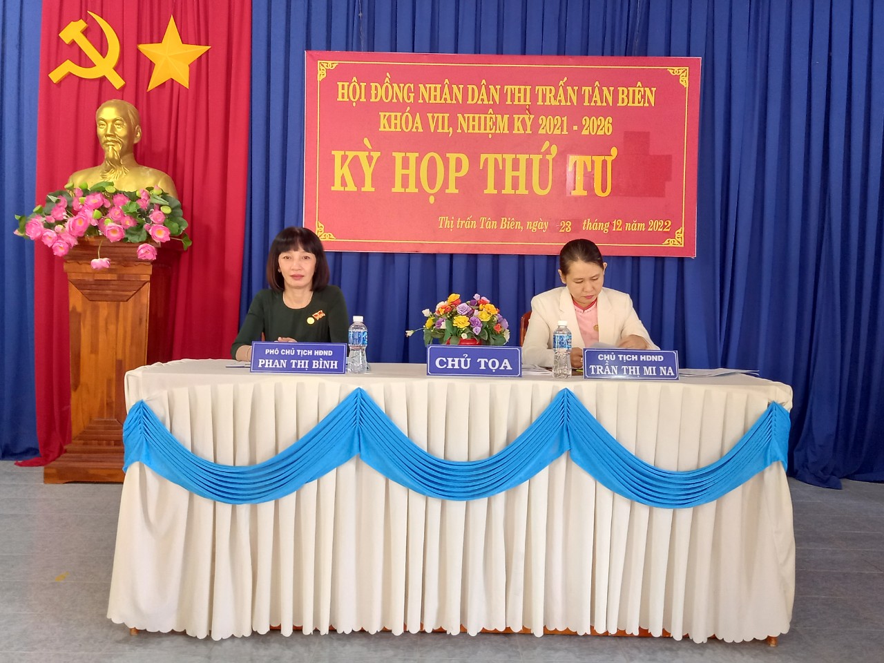 HĐND Thị trấn Tân Biên tổ chức kỳ họp thứ tư, nhiệm kỳ 2021 – 2026