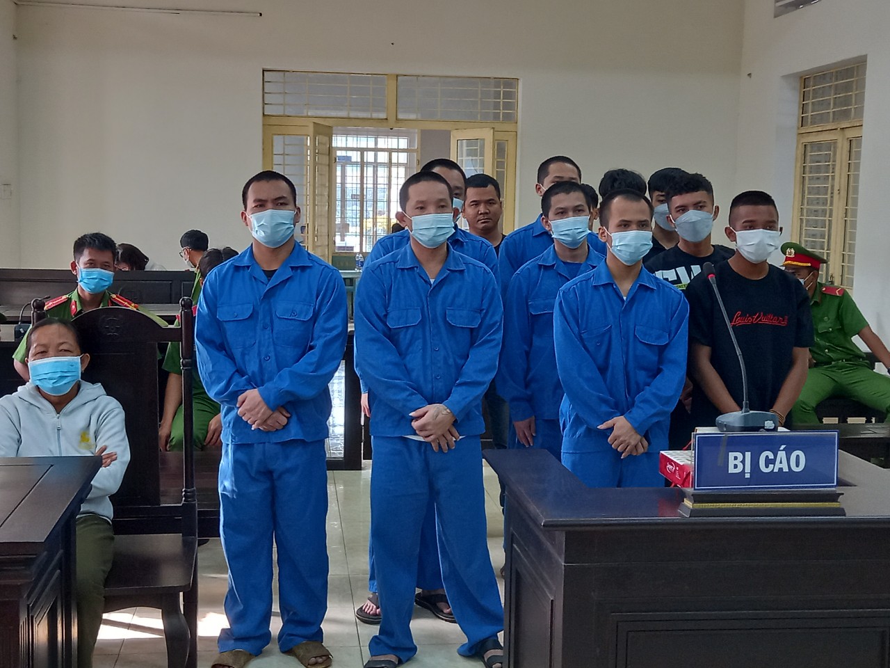 Tòa án ND huyện Tân Biên: Xét xử vụ án Gây rối trật tự công cộng  