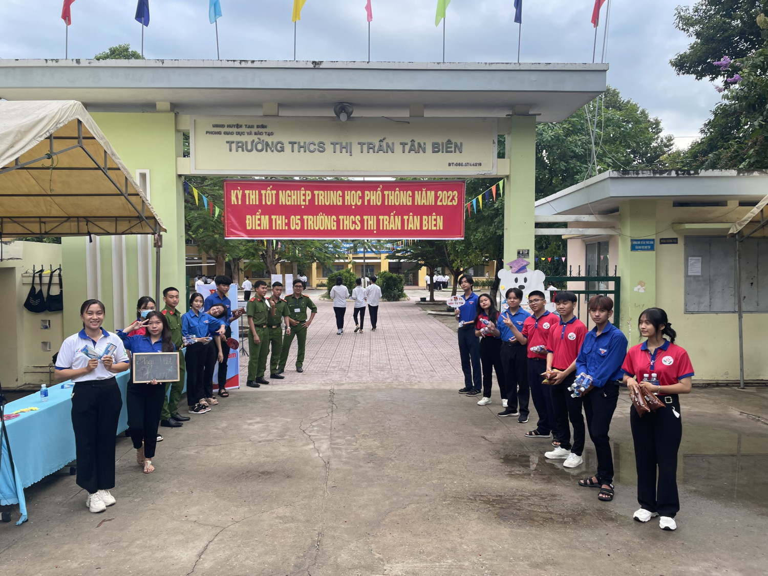 Huyện Tân Biên Tân Biên có 736 thí sinh tham gia kỳ thi tốt nghiệp THPT Quốc gia năm 2023.