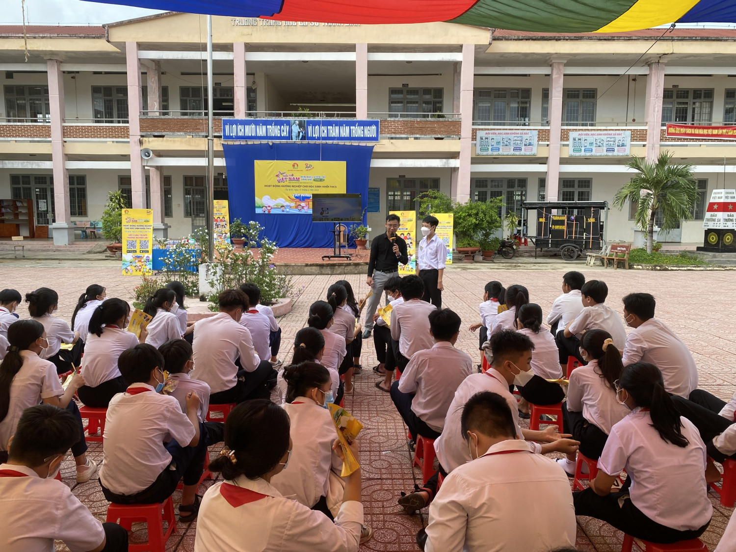 Hội đồng đội Trung ương: Tổ chức hoạt động hướng nghiệp cho học sinh khối THCS tại Tây Ninh