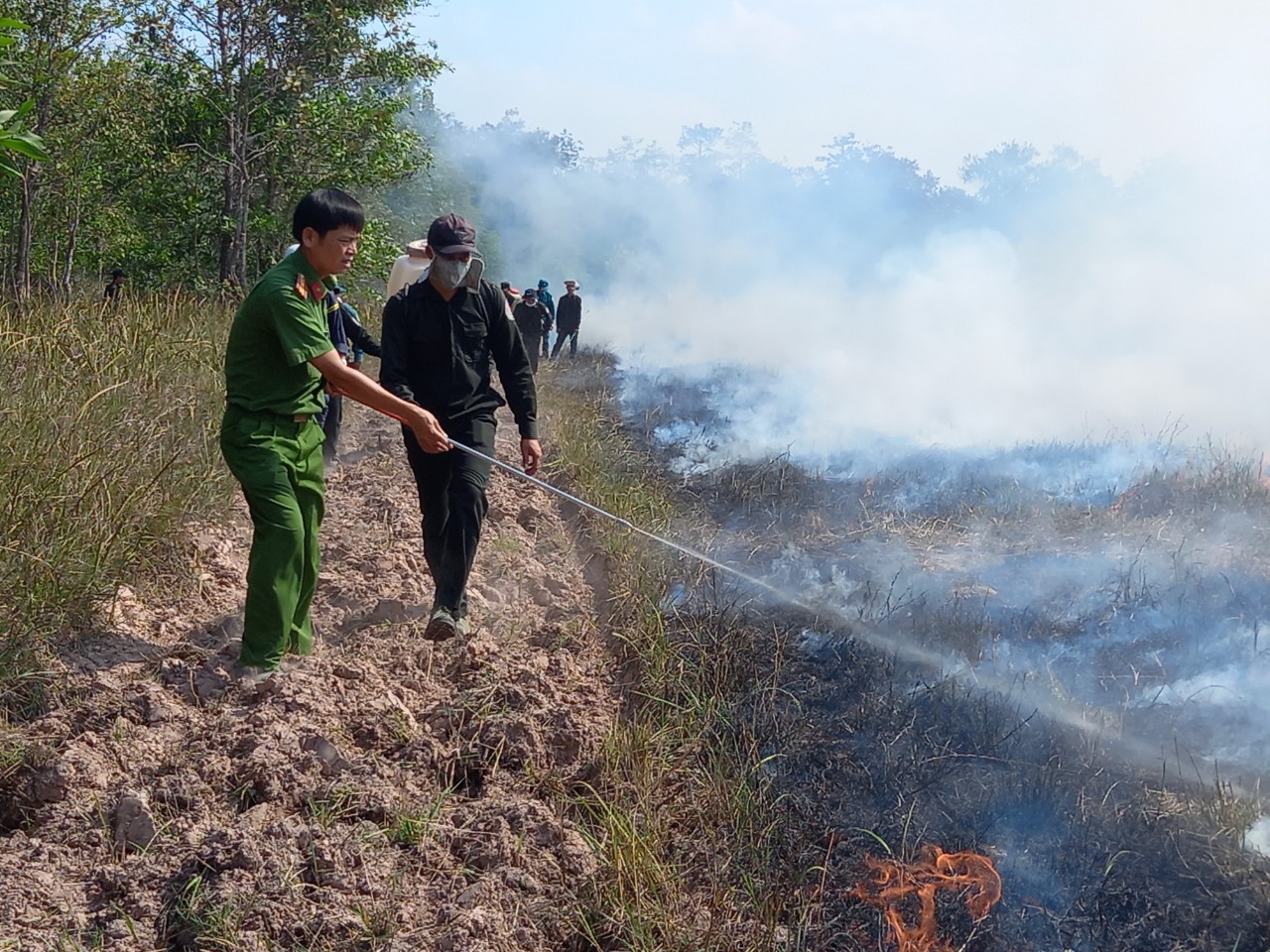Tân Biên tăng cường công tác PCCC và bảo vệ rừng