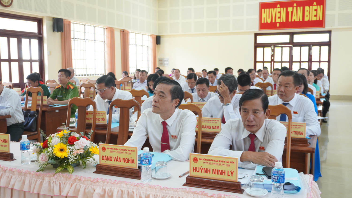 Tân Biên: Khai mạc kỳ họp thứ 8 HĐND huyện Tân Biên khóa XII, nhiệm kỳ 2021 – 2026.