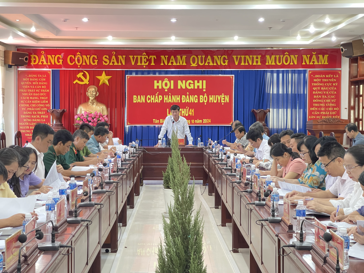 Tân Biên Hội nghị Cán bộ chủ chốt về công tác quy hoạch cán bộ