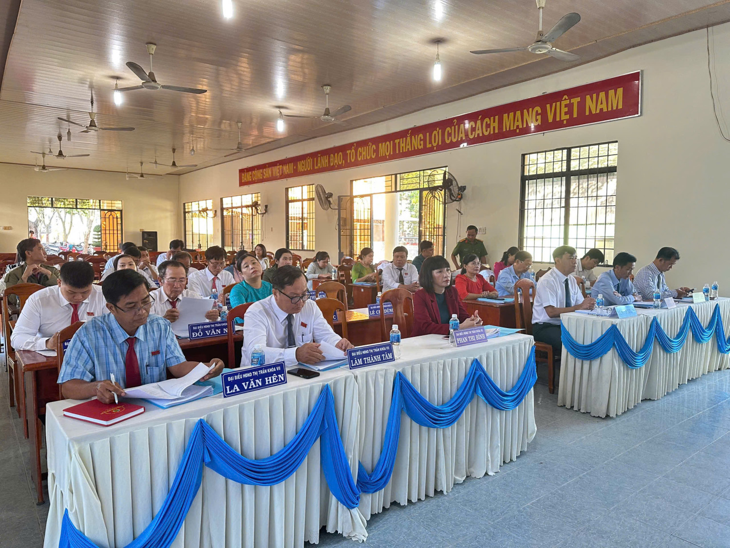 Tân Biên: HĐND thị trấn tổ chức kỳ họp thứ 9, HĐND thị trấn, Khóa VII, nhiệm kỳ 2021-2026