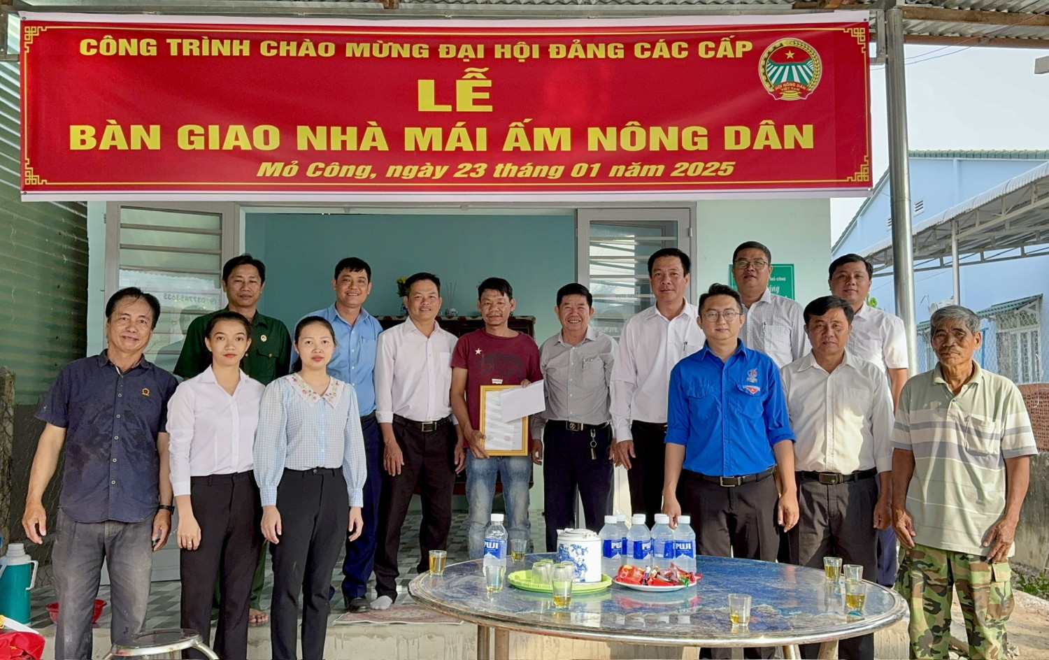 Tân Biên Trao nhà “Mái ấm Nông dân” cho hội viên xã Mỏ Công