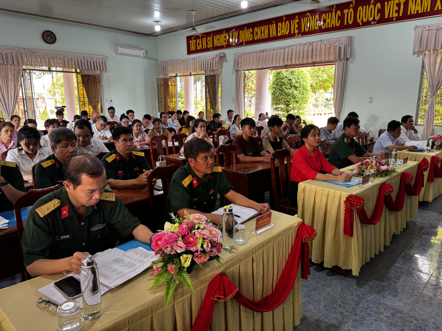 Tân Biên: Khai giảng lớp bồi dưỡng kiến thức quốc phòng và an ninh cho đối tượng 4 năm 2025